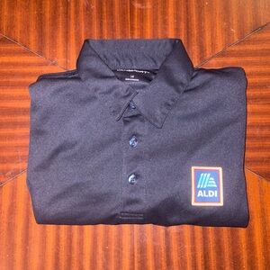 LG ALDI Workplace Vansport Navy Blue Shirt